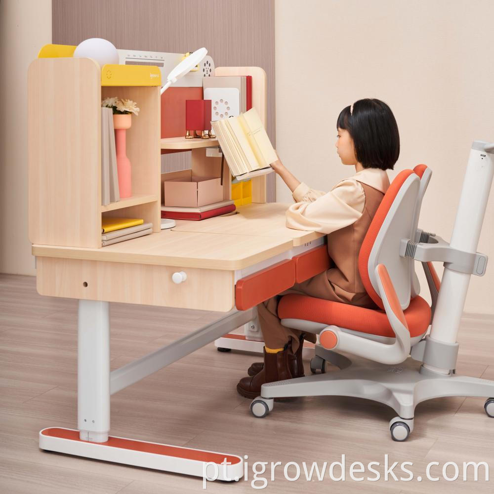 study table with storage